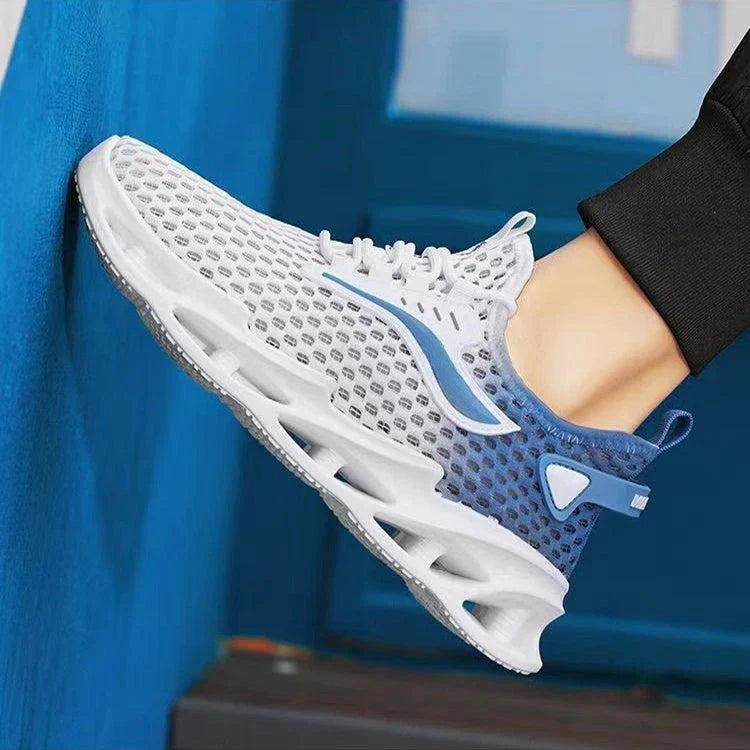 Men's breathable mesh sneakers with lightweight composite sole and variety of color options