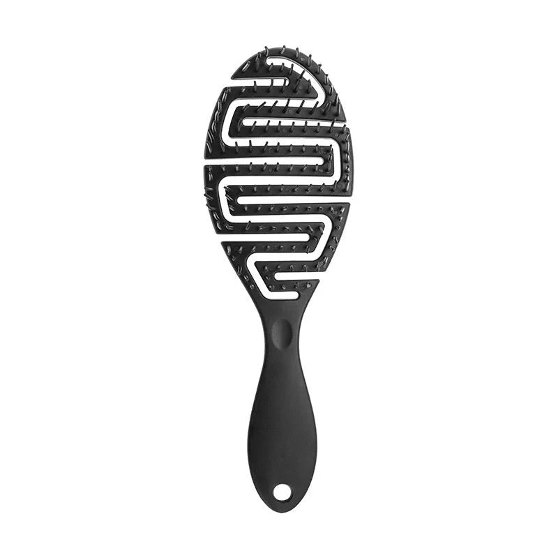 Stylish Massage Comb in various colours offering a soothing scalp massage and modern, minimalist design