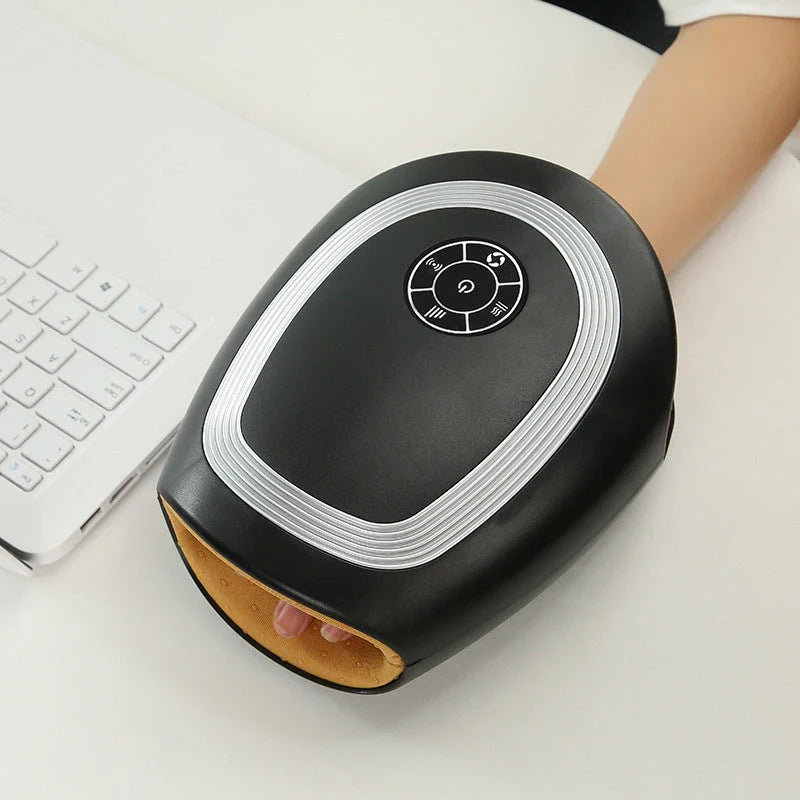 Luxurious 3D Wave Electric Airbag Hand Massager with Heating Function for Soothing Hand Relief and Relaxation