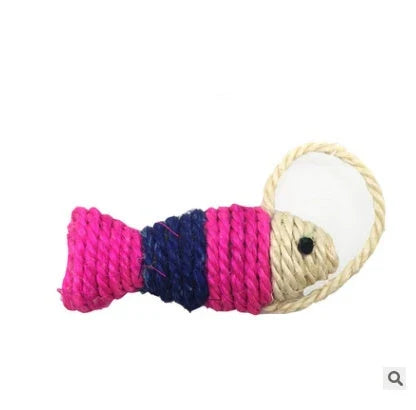A handcrafted cat toy made from solid wood and natural materials, featuring a feather-on-a-stick design to captivate and engage your feline friend.