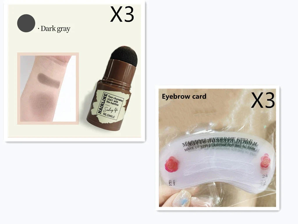 Premium Eyebrow Shaping Kit with precision stamp for effortless, natural-looking brow perfection