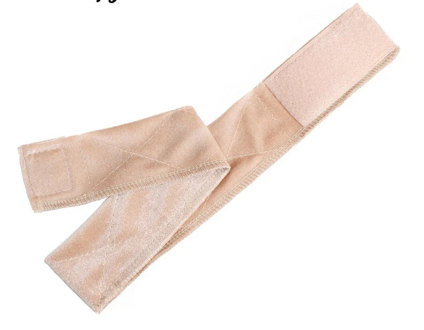 Adjustable and flexible velvet headband designed to securely hold wigs and hairpieces in place