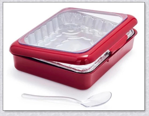 The Classy Casserole Carrier - a stylish and convenient way to transport and serve hot or cold dishes for British gatherings and events
