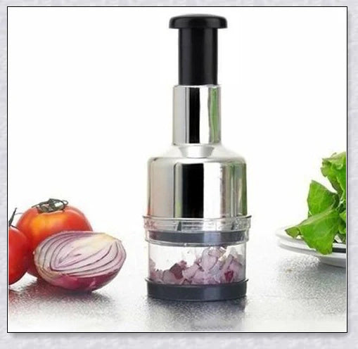 The Onion Chopper - a versatile and efficient kitchen tool for chopping vegetables, herbs, and more with ease