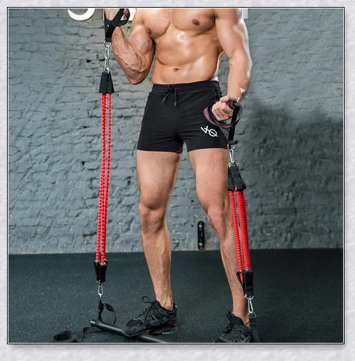 Redge Portable All-In-One Gym Machine with adjustable resistance bands for a full-body workout at home or on the go