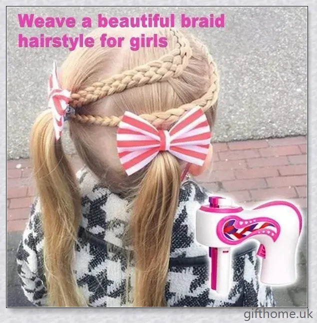 Automatic Hair Braider Kits - Effortless Styling for Girls with Eco-Friendly, High-Quality Design