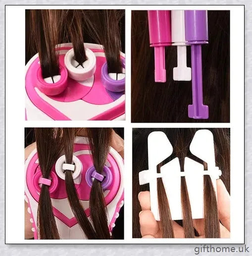 Automatic Hair Braider Kits - Effortless Styling for Girls with Eco-Friendly, High-Quality Design