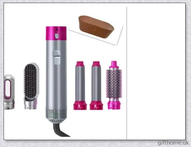 Dyson Airwrap Hair Styler Accessories with multiple styling attachments for creating a variety of hairstyles
