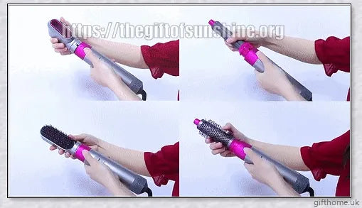 Dyson Airwrap Hair Styler Accessories with multiple styling attachments for creating a variety of hairstyles