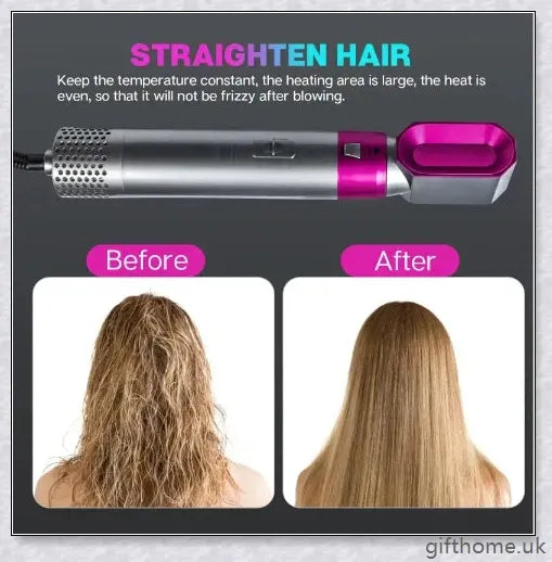 Dyson Airwrap Hair Styler Accessories with multiple styling attachments for creating a variety of hairstyles