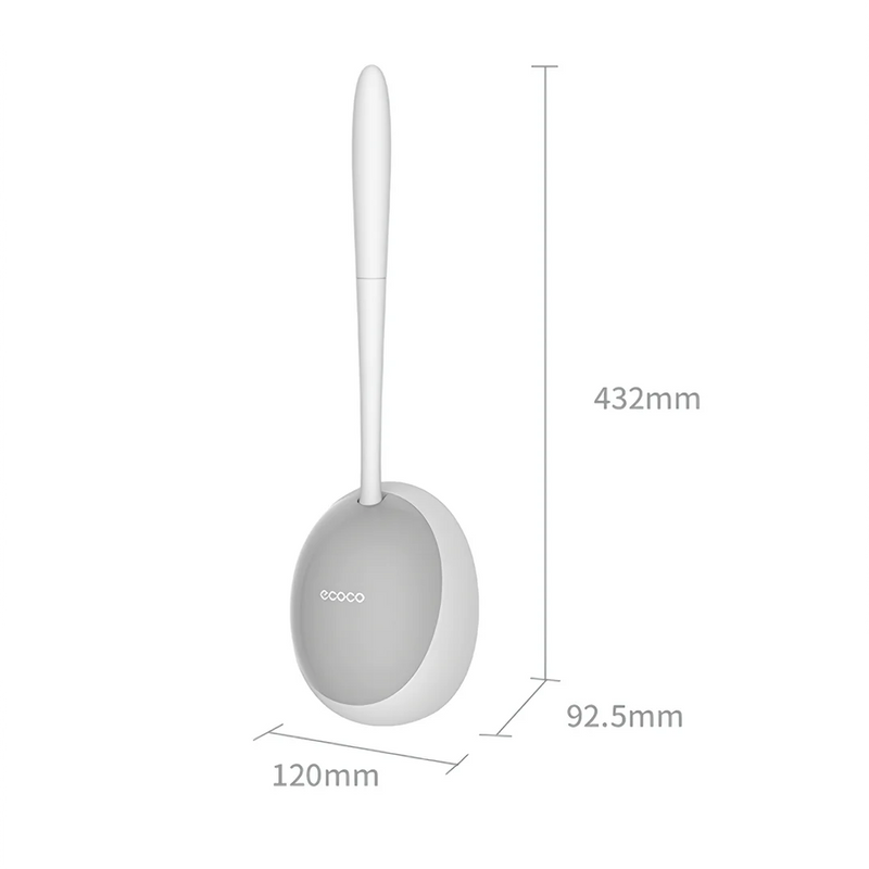 GiftHome UK ECO-Friendly Long Handle Toilet Brush for Thorough Cleaning