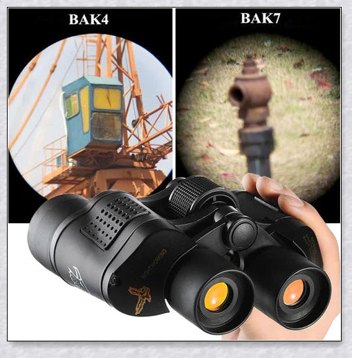 Professional Long Range Night Vision Binoculars with 60X60 magnification for high-resolution viewing of distant objects