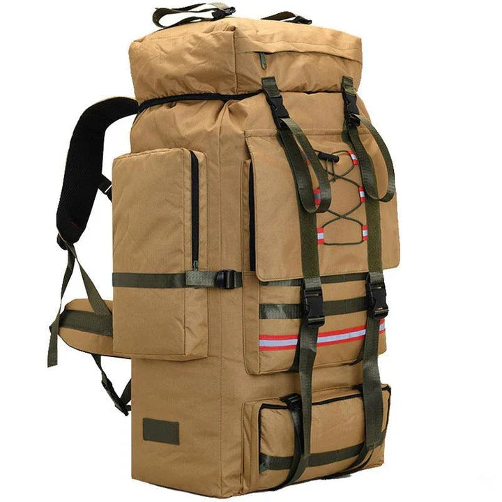 130L extra large outdoor camping rescue luggage quilt backpack with Oxford cloth construction and various colour options