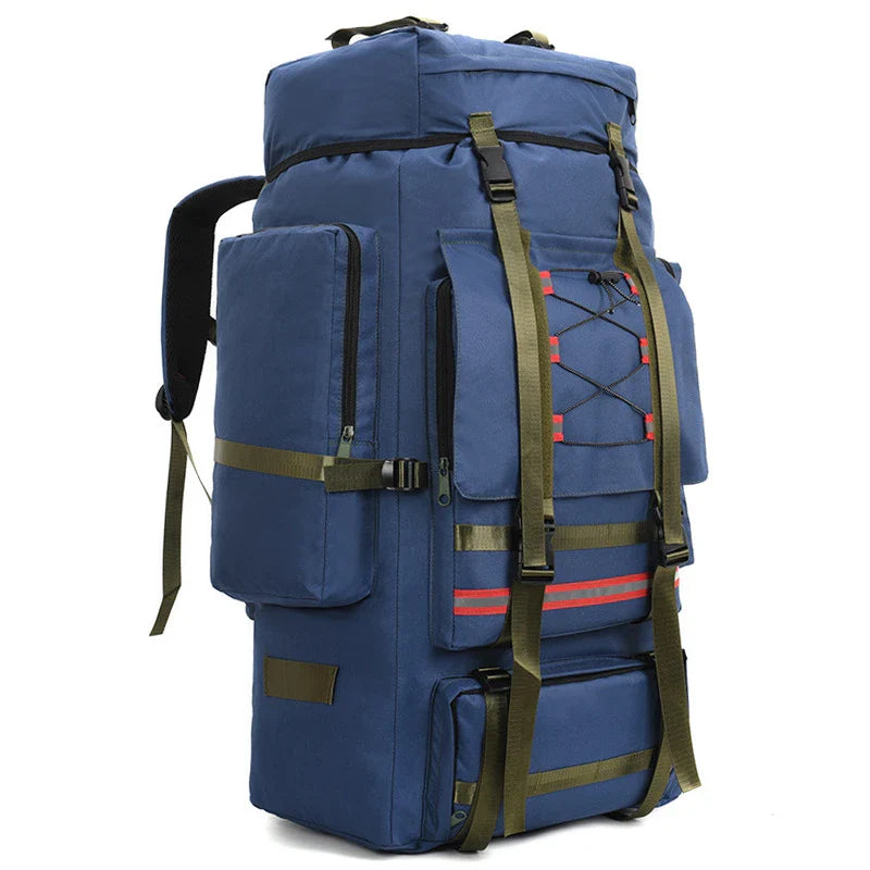 130L extra large outdoor camping rescue luggage quilt backpack with Oxford cloth construction and various colour options