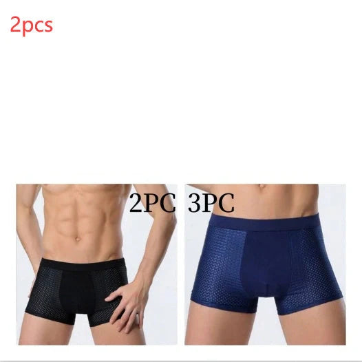Premium modal mesh boxers in various colors and sizes