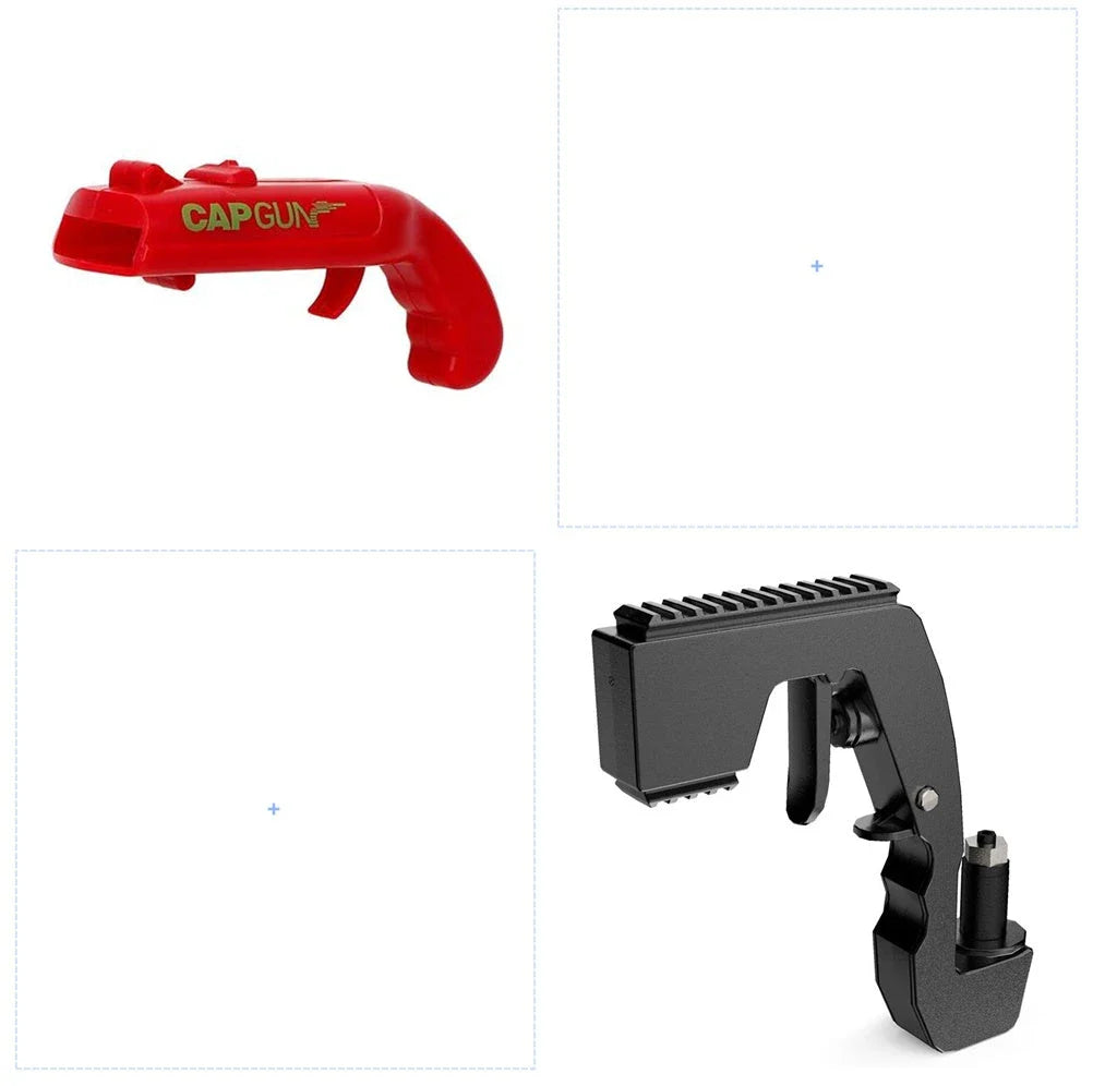 A catapult-style bottle opener made of high-quality ABS plastic, designed with a playful American-inspired flair to add entertainment to any British drinking occasion.