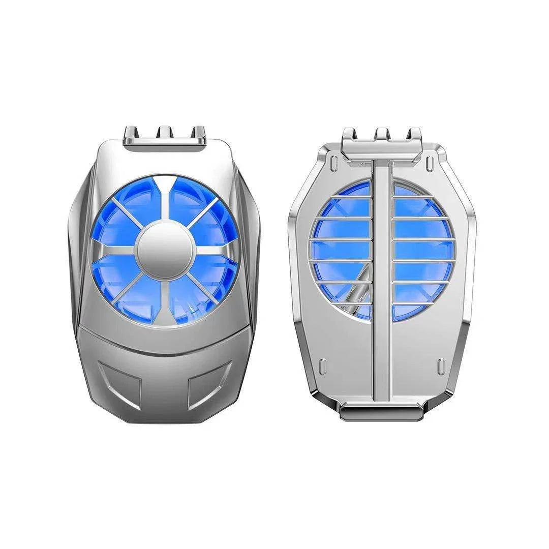 Powerful Mobile Phone Cooling Fan with Gamepad Mount - Sleek Design, Efficient Cooling for Uninterrupted Mobile Gaming