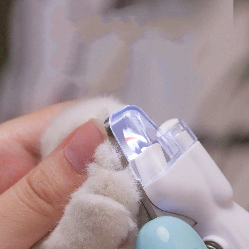 Premium electric pet nail grinder with LED light for safe, precise nail trimming of cats and dogs