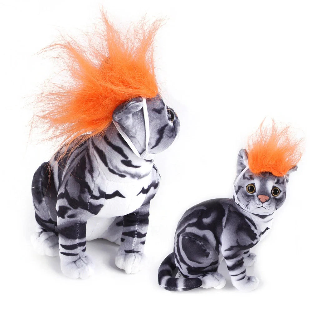Adjustable dog wig in various colours for pet cosplay and photography