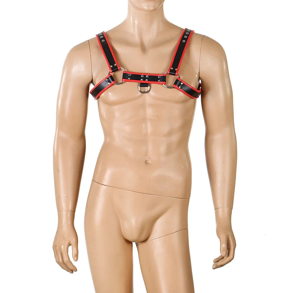 Premium full-grain leather shoulder strap with air ventilation holes for enhanced breathability and comfort