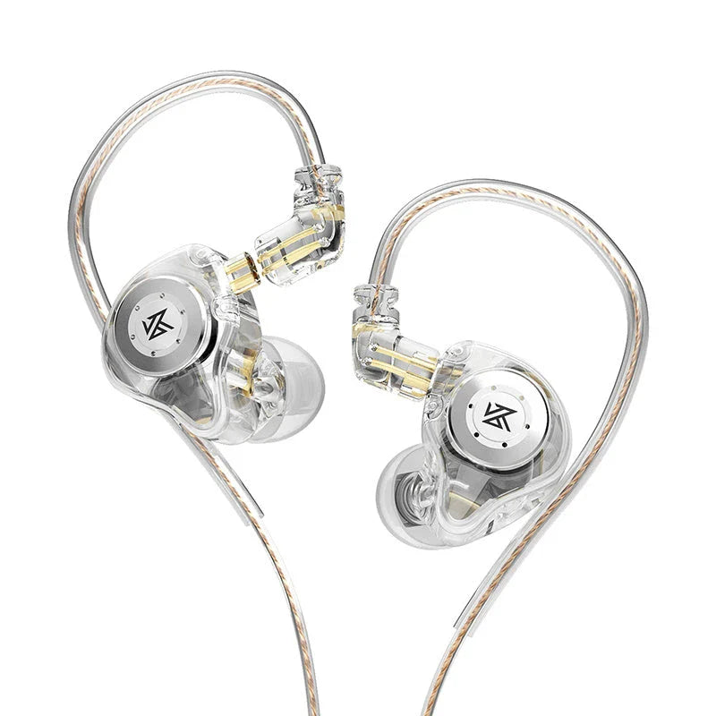 KZ EDX Pro Earphones with powerful bass, noise cancellation, and ergonomic design for active lifestyles.