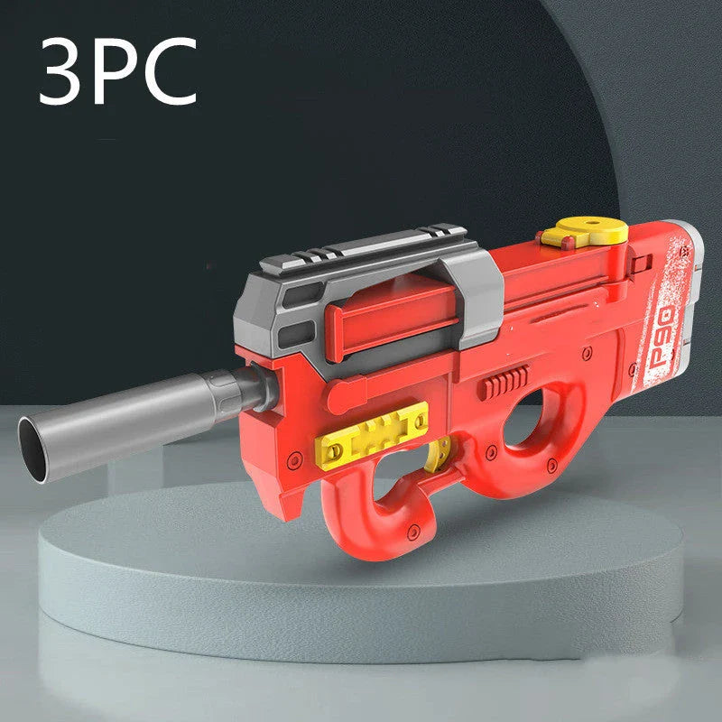 Premium high-powered electric water blaster with sleek design, long-range water stream, and large water capacity for endless summer fun