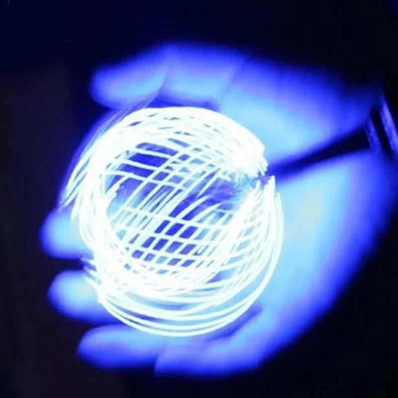 Adjustable Spiral Lamp Generator with mesmerising rotating lights and customisable effects