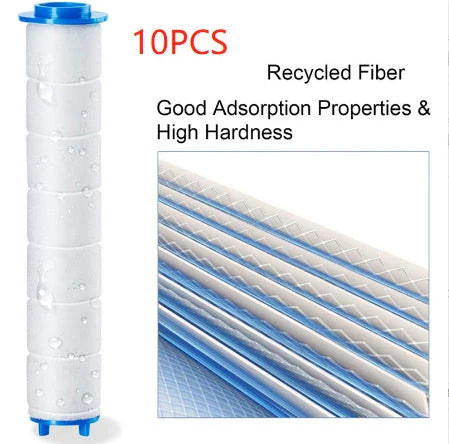 Premium 3-mode high-pressure shower head with detachable filter, made of durable ABS material for a relaxing and refreshing shower experience.