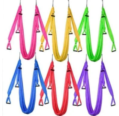 Premium Anti-Gravity Yoga Hammock for Aerial Dance and Fitness - Smooth Rotation, High-Strength Nylon Fabric, Versatile Design