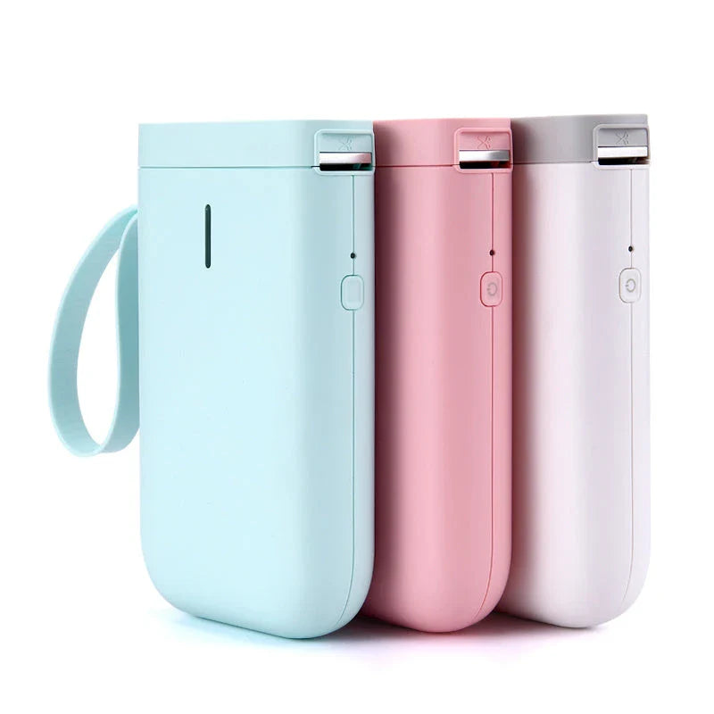 Compact Bluetooth Label Printer with thermal printing technology, Bluetooth connectivity, and versatile label design capabilities for home and office use