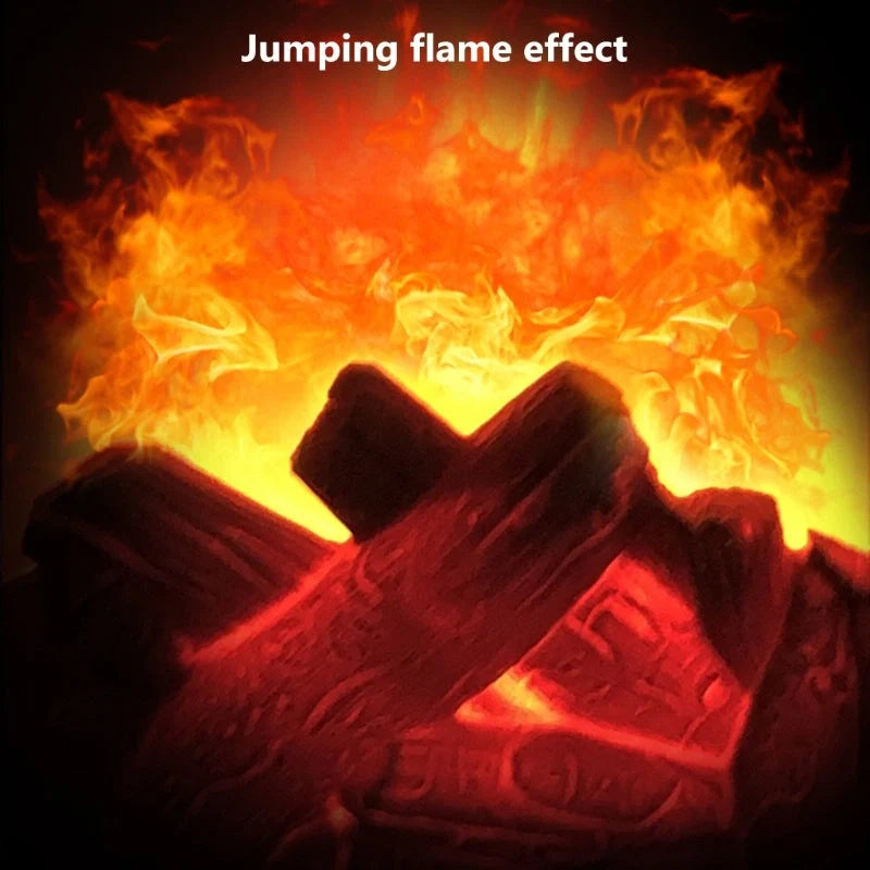 Dynamic Vision 3D Flame Touch Fireplace Lantern Lamp with realistic flame effect
