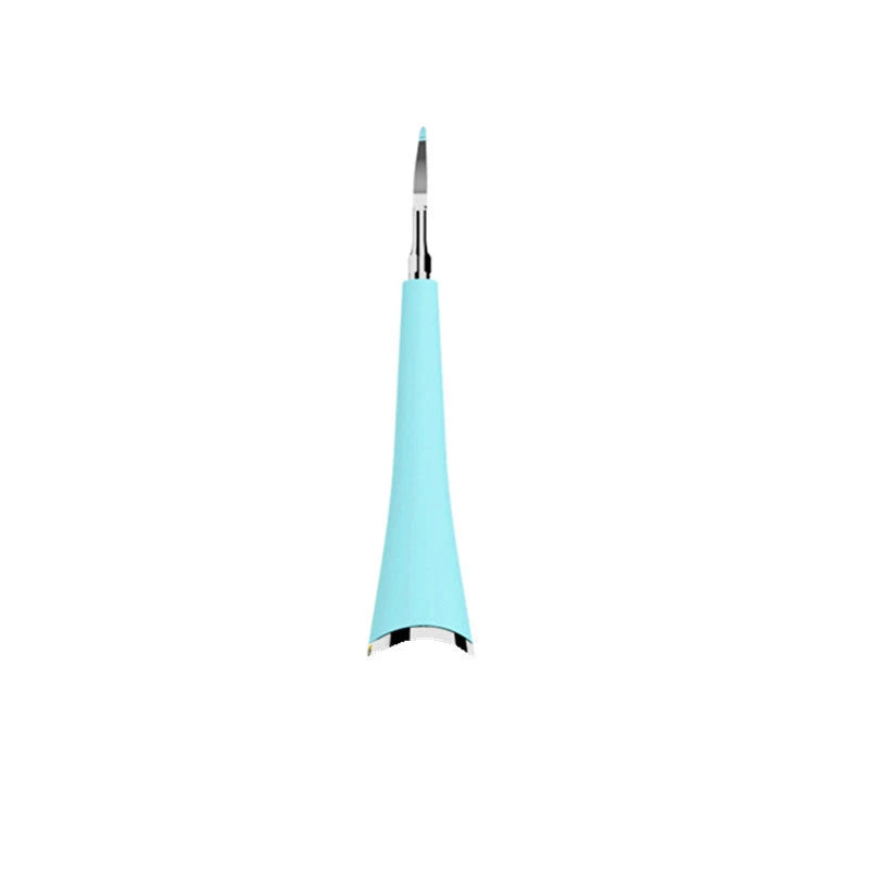 Waterproof Electric Toothbrush Cleaner with Vibrating Head, Silica Gel and ABS Materials, Ergonomic Handle for Effective Plaque and Tartar Removal