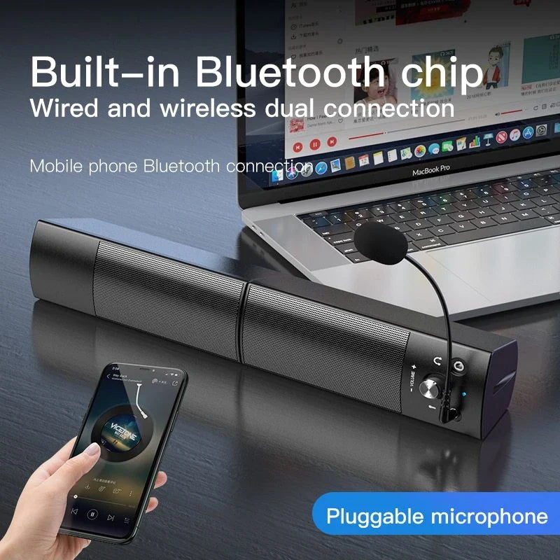 Premium Bluetooth stereo speakers with subwoofer for immersive audio experience