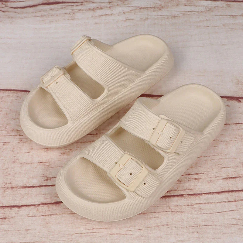 Stylish and comfortable platform slippers for women featuring a variety of vibrant color options