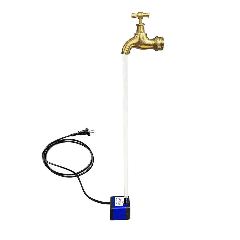 Classic decorative water fountain kits with elegant faucet design for gardens and patios in the UK