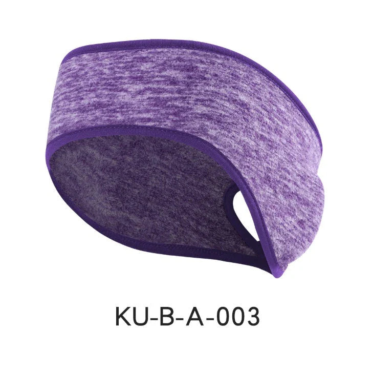 Premium windproof earmuffs with breathable fabric, moisture-wicking technology, and durable construction for cold weather running and sports
