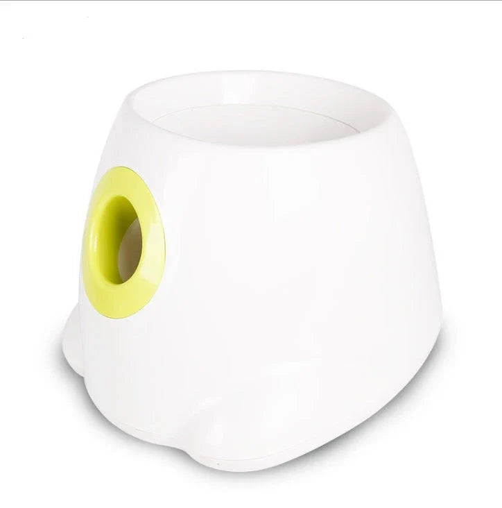 Automatic Dog Ball Launcher with 3 distance settings, keeping dogs active and entertained for hours