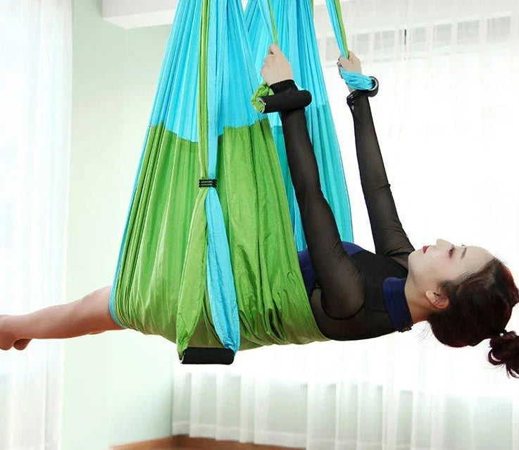 Premium Anti-Gravity Yoga Hammock for Aerial Dance and Fitness - Smooth Rotation, High-Strength Nylon Fabric, Versatile Design