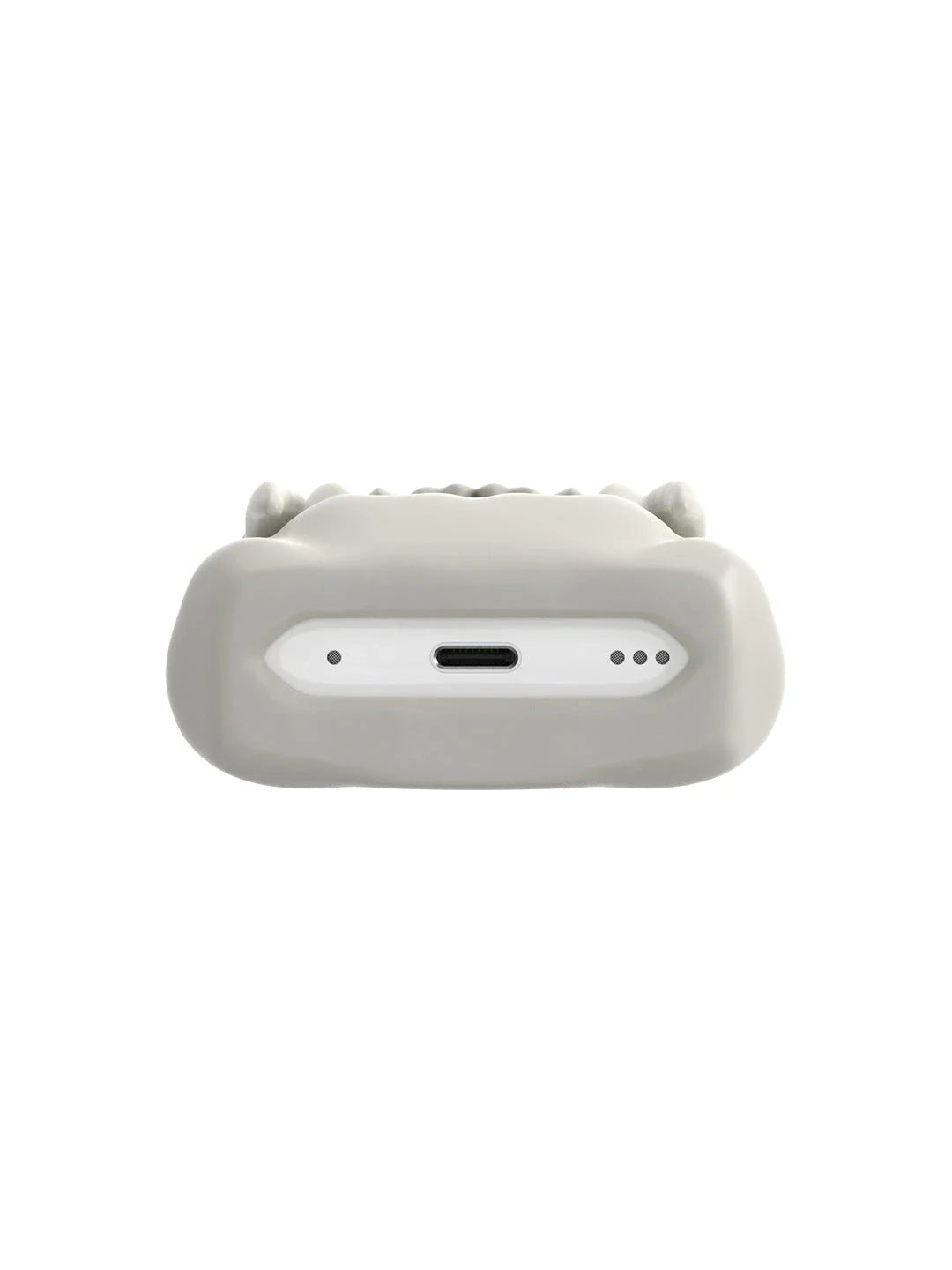 Creative Halloween-themed silicone protective case for AirPods Pro and AirPods Pro 2 with keychain attachment