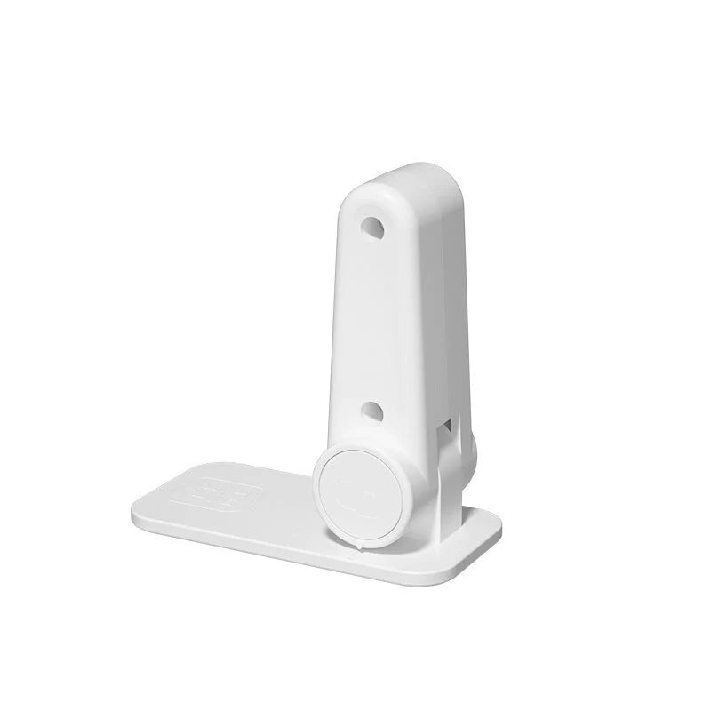 ABS child and pet safety door lever lock in apple white