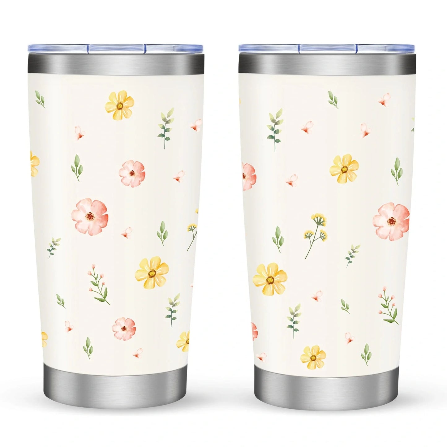20oz Car Cup with secure lid, perfect for preventing spills during commutes