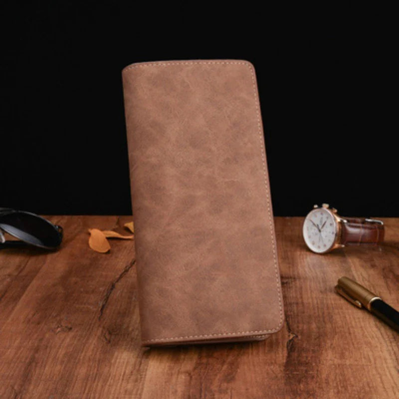 Trendha's premium genuine leather purses, coin bags, and men's wallets in black and brown colours