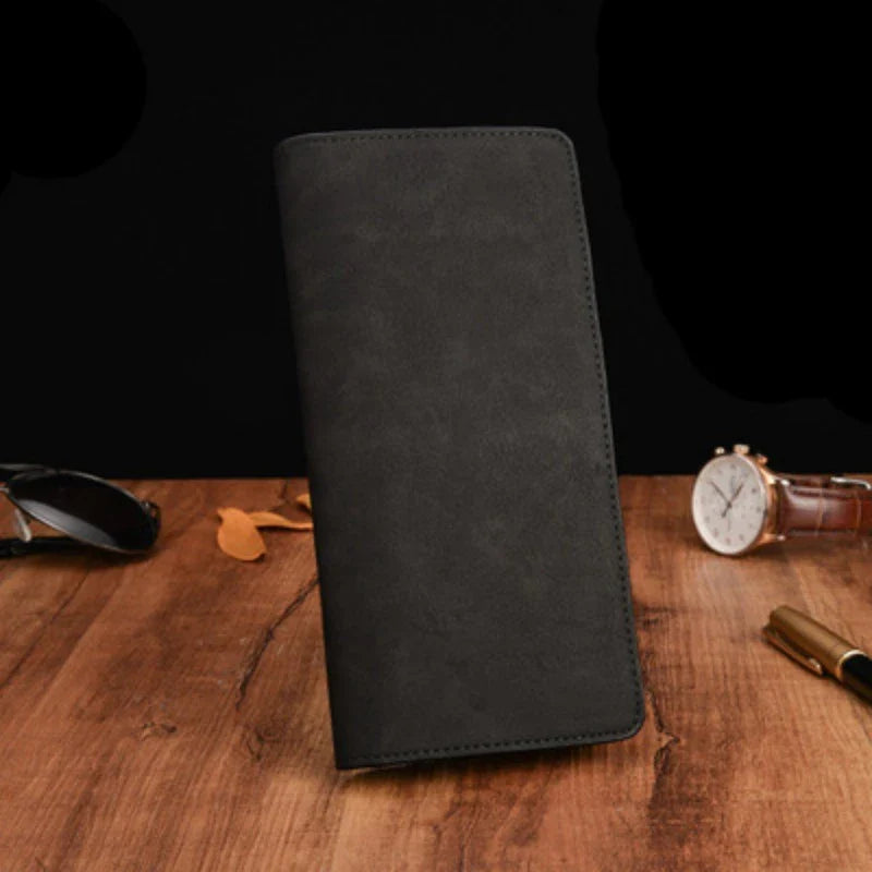 Trendha's premium genuine leather purses, coin bags, and men's wallets in black and brown colours