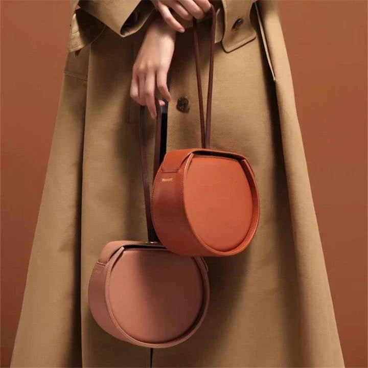 Stylish drawstring shoulder bag made with premium artificial leather for modern British lifestyle