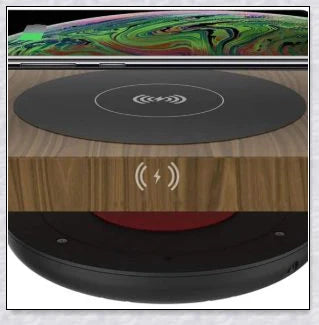 Minimalist Invisible Wireless Charger - Discreet, fast-charging solution for smartphones and other Qi-enabled devices
