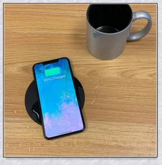 Minimalist Invisible Wireless Charger - Discreet, fast-charging solution for smartphones and other Qi-enabled devices