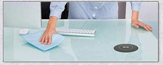 Minimalist Invisible Wireless Charger - Discreet, fast-charging solution for smartphones and other Qi-enabled devices