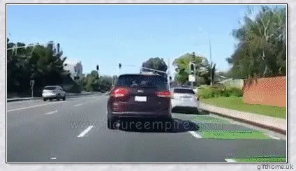 Front and Rear Dual Dash Cam Surveillance System with 1080P HD Video, 170-Degree Wide Angle Lens, and G-Sensor