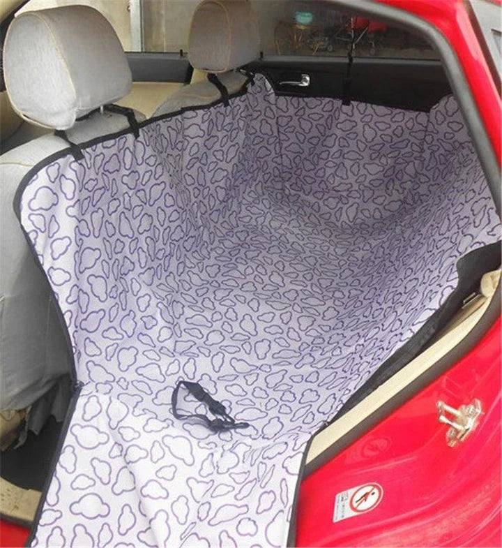 Large, waterproof, multifunctional car bag with adjustable straps and numerous compartments for storage