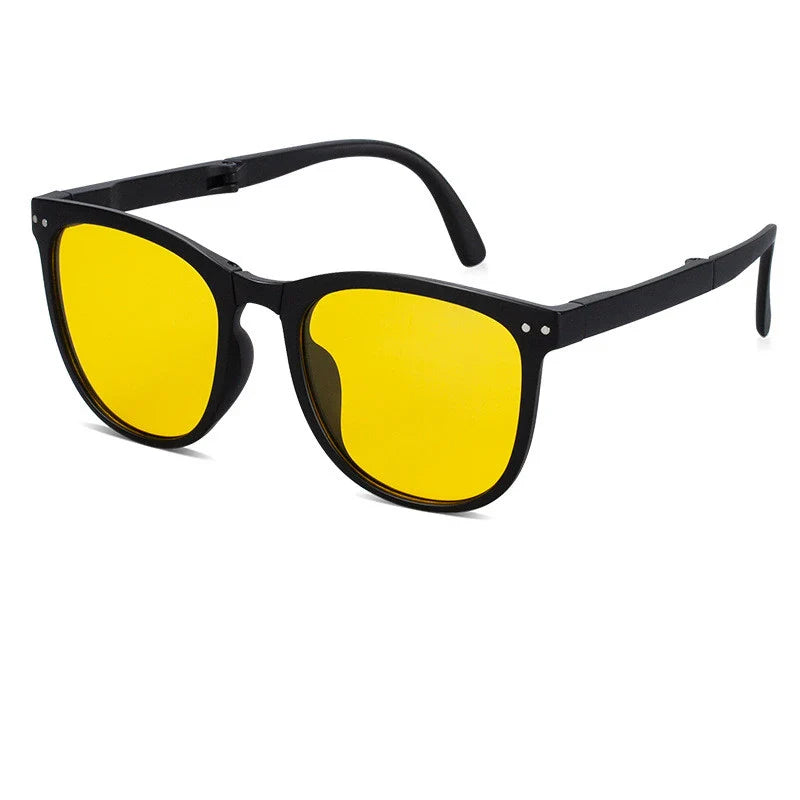 A pair of stylish, anti-ultraviolet sunglasses in a range of colours, featuring premium TAC lenses and durable TR90 frames.